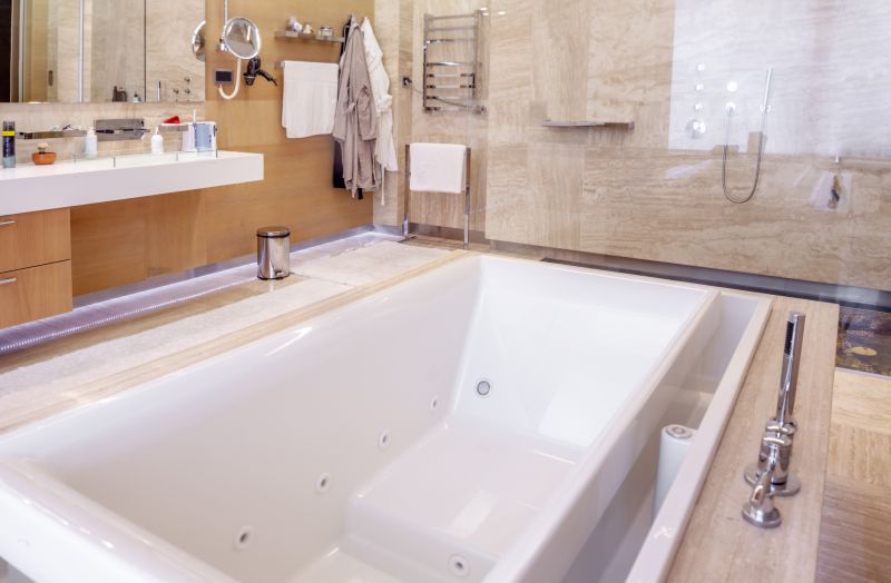 Spa-Like Bathtub Areas