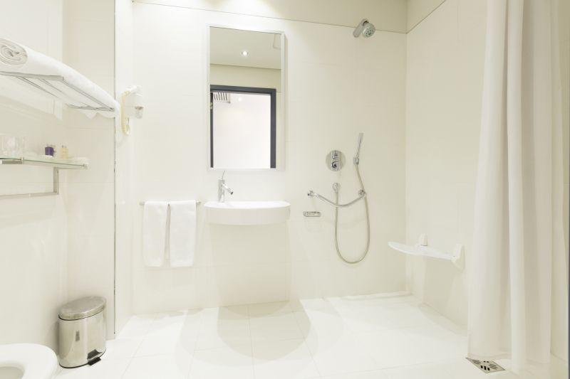 Open Shower Layouts with Walk-in Accessibility